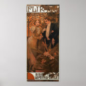 Mucha - Flirt Poster (Vorne)