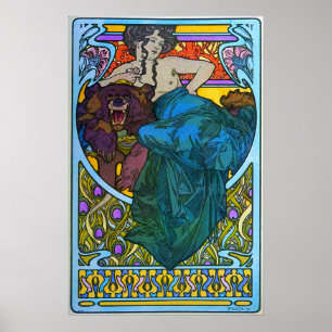 Mucha - Frauenfeld 1901 Poster