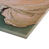 Mucha Kunst Nouveau Schneidebrett (Ecke)