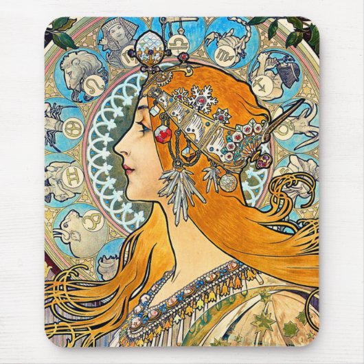 Mucha La-Feder Mousepad (Vorne)