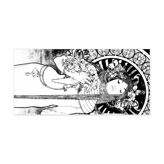 Mucha La Trappistine Permastempel (Design)