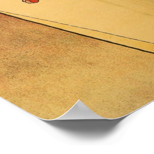 Mucha La Trappistine Poster (Ecke)