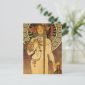 Mucha La Trappistine Postkarte (Stehend Vorderseite)