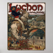 Mucha - Luchon 1895 Poster (Vorne)
