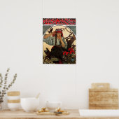 Mucha - Mährischer Lehrerchor 1911 Poster (Küche)