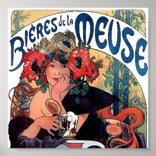 Mucha-Meuse-1890 Poster