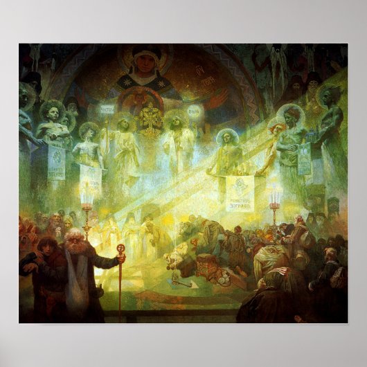 Mucha - Monte Athos 1926 Poster (Vorne)