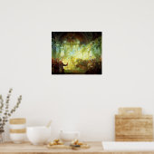 Mucha - Monte Athos 1926 Poster (Küche)