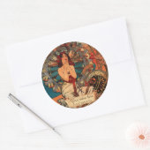 Mucha Monte Carlo Jugendstil-Buchzeichen Sticker (Umschlag)
