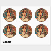 Mucha Monte Carlo Jugendstil-Buchzeichen Sticker (Blatt)