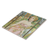 Mucha Morgen Fliese Trivet Geschenkboxen weckend (Seite)