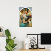 Mucha - Obst Poster (Heimbüro)