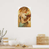 Mucha - Obst Poster (Küche)