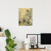Mucha - Octobre Cocorico Poster (Heimbüro)