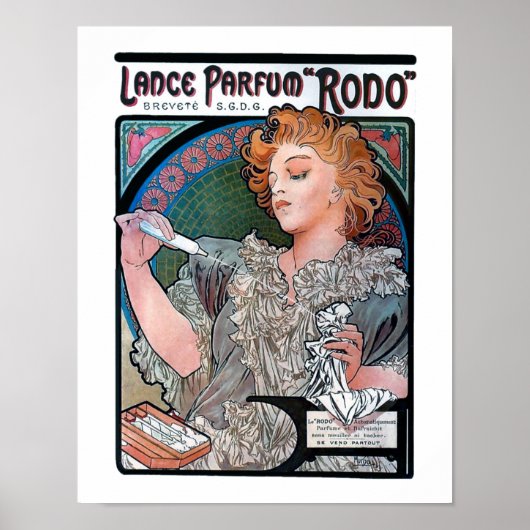 Mucha Parfum Rodo Poster (Vorne)