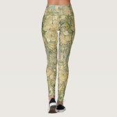 Mucha Pfingstrosen-Leggings Leggings (Rückseite)