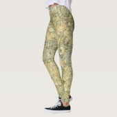 Mucha Pfingstrosen-Leggings Leggings (Links)