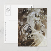 Mucha Postcard: Illustration von Le Pater Postkarte (Vorne/Hinten)