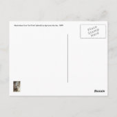 Mucha Postcard: Illustration von Le Pater Postkarte (Rückseite)