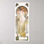 Mucha Poster Print: Sylvais Parfüm Ad (Vorne)