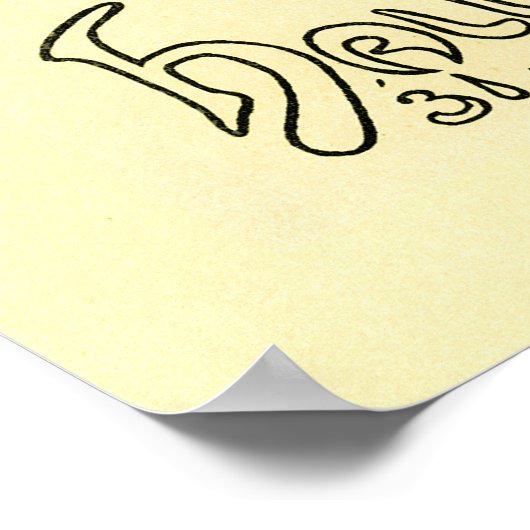 Mucha Poster: Salon des Cent Poster (Ecke)