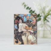 Mucha Postkarte (Stehend Vorderseite)