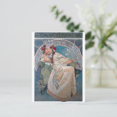 Mucha Prinzessin hyacinta Postkarte (Stehend Vorderseite)