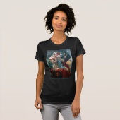 Mucha rotes Kleid der Lefevre-Utile T-Shirt (Vorne ganz)