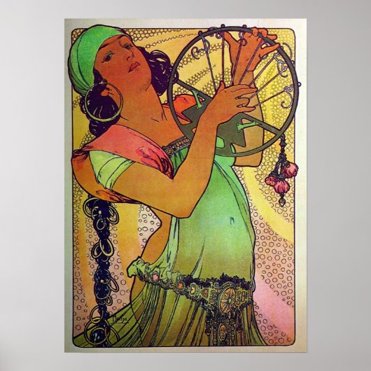Mucha - Salome 1897 Poster (Vorne)