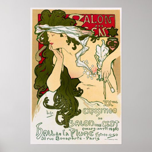 Mucha - Salon 1901 Poster (Vorne)