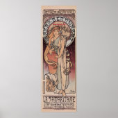 Mucha Sarah Bernhardt Der Samaritan-Lampenpost Poster (Vorne)