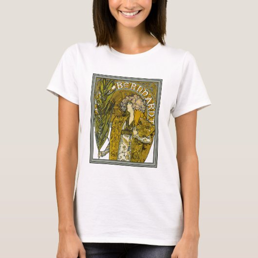 Mucha - Sarah Bernhardt - Gismonda T-Shirt (Vorderseite)