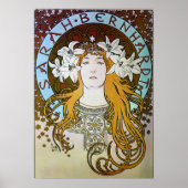Mucha - Sarah Bernhardt Poster (Vorne)