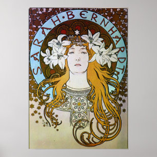 Mucha - Sarah Bernhardt Poster