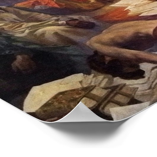 Mucha - Simeon Bulharsky Poster (Ecke)