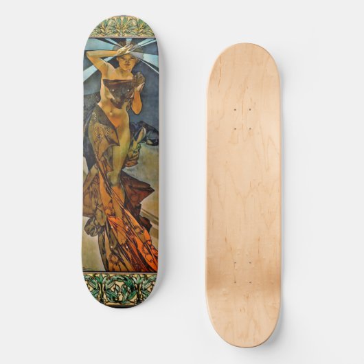 Mucha Skateboard (Vorderseite)