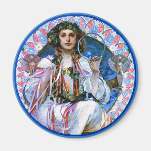 Mucha - Slavia - Sezession Magnet