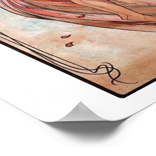 Mucha Tanzkunst Deko (Ecke)