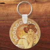 Mucha Topaz Keyring Schlüsselanhänger (Vorderseite)