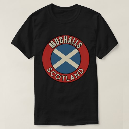Muchalls, Schottland T-Shirt (Design vorne)
