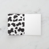 Muchas Gracias Cow dachte vielen Dank an Funny Dankeskarte (Innenseite)