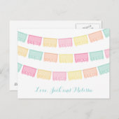 Muchas Gracias Mexican Paper Spanisch Vielen Dank Postkarte (Vorne/Hinten)