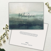 Muchas Gracias Modern Sage Grüne Spanische Hochzei