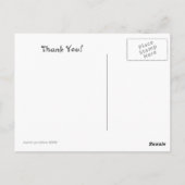 Muchas Gracias Postkarte (Rückseite)