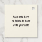 Muchas Gracias, vielen Dank, Taco Party Geschenkanhänger (Rückseite)