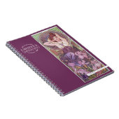 Muchas Precioius Stones Amethyst Lila 2 Notizblock (Rechte Seite)