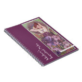 Muchas Precioius Stones Amethyst Lila Notizblock (Rechte Seite)