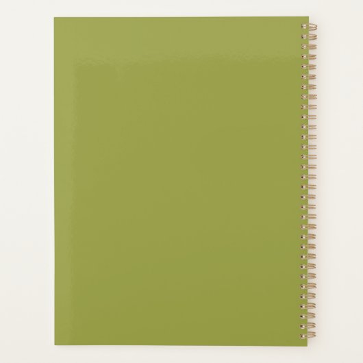Muchas Precioius Stones Emerald Green Planner Planer