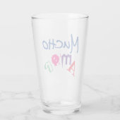 Mucho amor vaso glas (Rückseite)