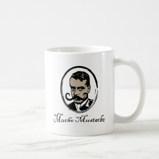 Mucho Mustacho - Zapata Kaffeetasse (Rechts)